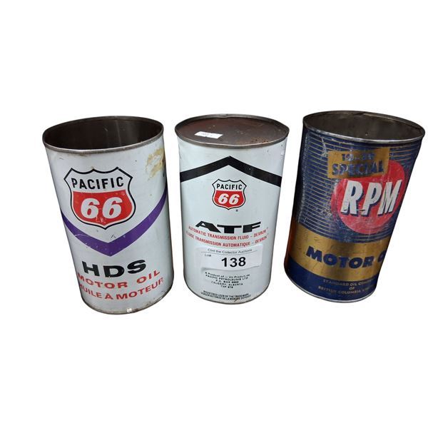 3 oil quarts ATF, RPM, Pacific 66