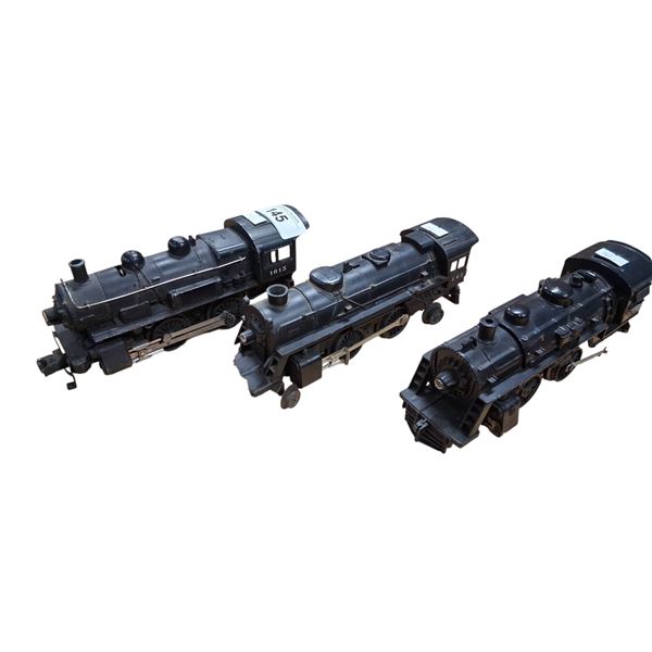 3 O scale locomotive engines