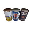 Image 1 : 3 1 quart oil tins, Royal Triton, RPM, Mobiloil