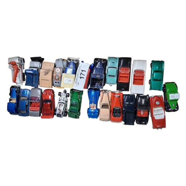 Collection of die cast cars approx 20