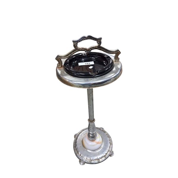 Antique floor stand ashtray 28" tall