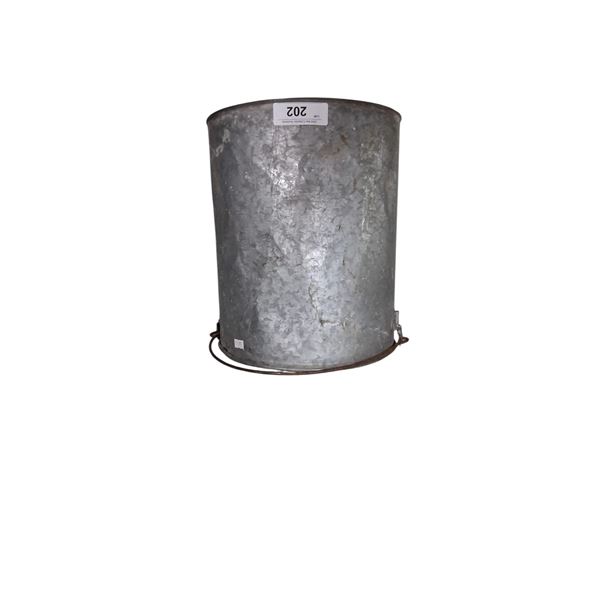 Vintage grain bucket 13" tall
