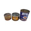 Image 1 : Collection of 3 vintage tins inc 5 lb Beehive, Sanka, Shanahan's
