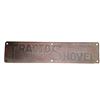 Image 2 : Vintage rugged metal sign Tracto Shovel 15"x3.5"