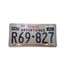 Image 1 : Vintage 1986 Texas Apportioned license plate