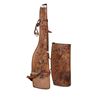 Image 3 : Beautiful vintage leather gun case 51"