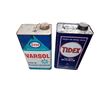 Image 2 : 2 vintage 1 gallon oil tins, Tidex & Esso
