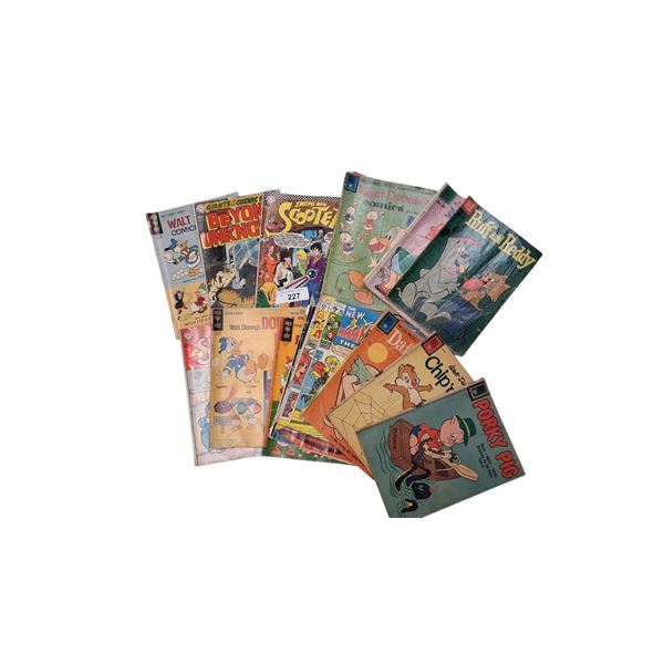 Collectable lot of vintage comic books