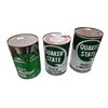 Image 2 : 3 vintage 1 litre oil cans, Quaker State & D-MO