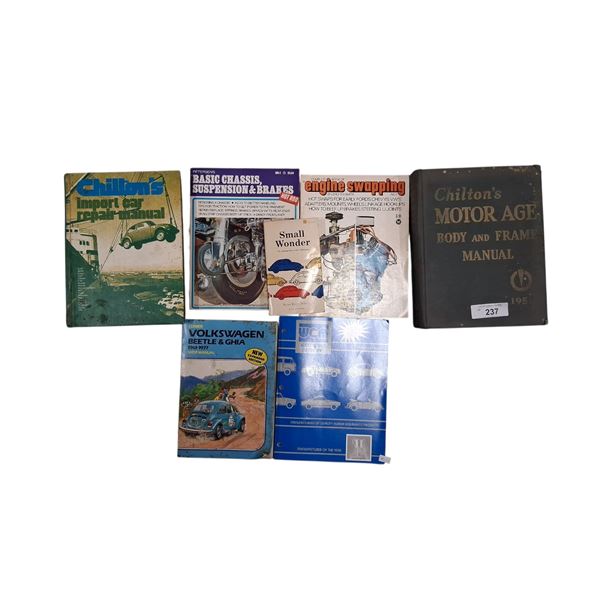 Lot of misc car manuals