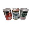 Image 2 : 3 1 litre vintage oil cans, Quaker State & Co-op