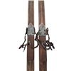 Image 2 : 2 antique downhill skis 70"