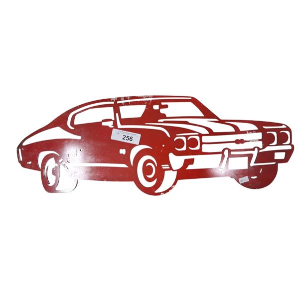 CNC cut metal 71 SS Chevelle 24"