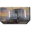 Image 2 : 4 NOS 1980s framed semi truck pictures ea 20"x16"