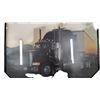 Image 3 : 4 NOS 1980s framed semi truck pictures ea 20"x16"