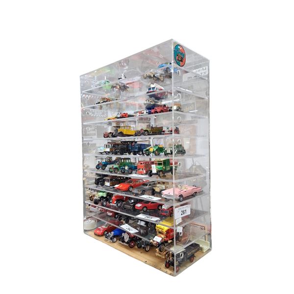 7 vintage die cast cars, ea 2"