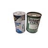 Image 1 : 2 Vintage Oil cans, 12oz Sunoco and 1LB Quakerstate