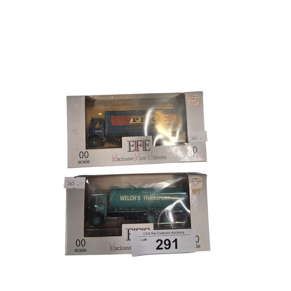 2 NIB die cast OO Scale trains