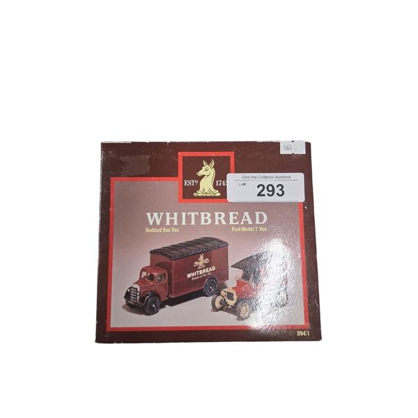 NIB Model T Bedford box van die cast