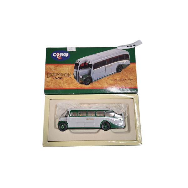 NIB die cast A.E.C. Regal made by Corgi