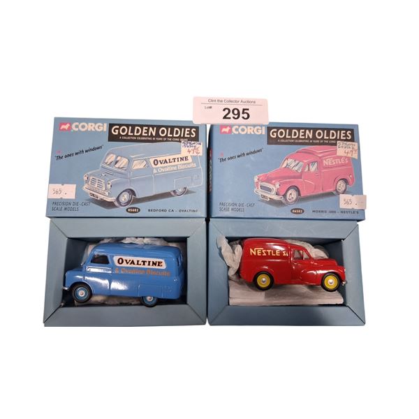 2 NIB trucks made by Corgi