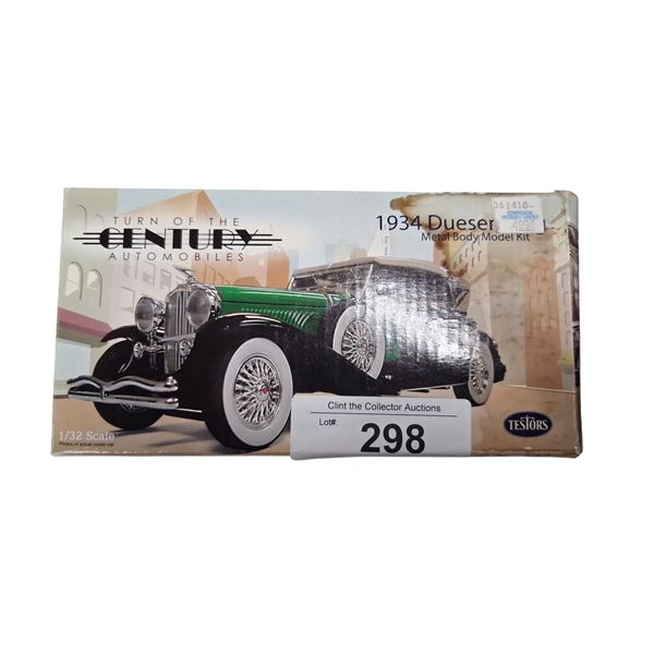 NIB 1934 Dusenberg metal body model kit 1:32 scale