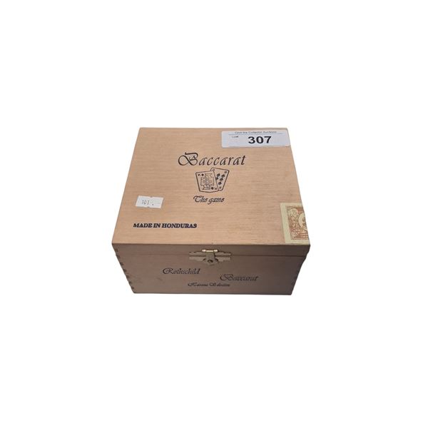 2 vintage cigar boxes