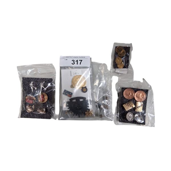 Large collection of medals & pins