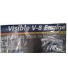 Image 2 : NIB Visible V-8 engine model, box is 27"x16"x5"