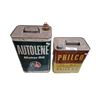 Image 1 : 2 vintage oil cans, Philco & B/A 1 & 2 gallons