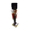 Image 3 : Large wood nutcracker holding rifle 14.5" tall