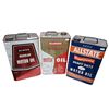 Image 1 : 3 vintage 2 gallon oil tins Allstate