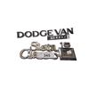 Image 1 : 2 vintage car emblems, Dodge Van & GMC
