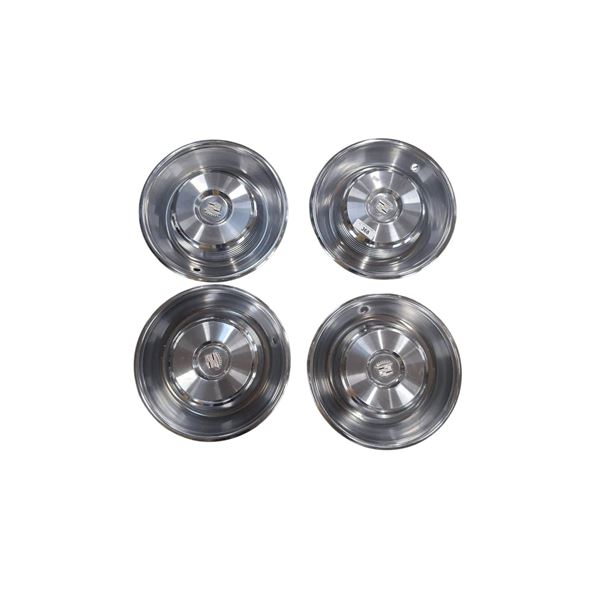 Set of 4 nice vintage Cadillac hubcaps