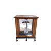Image 1 : Vintage wood & glass Assayer's scale/instrument case 20"x16"x11"