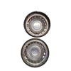 Image 2 : Pair of vintage GMC motorhome hubcaps