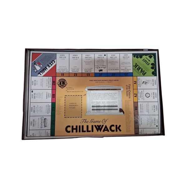 Chilliwackopoly Monopoly game NIB
