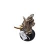 Image 1 : Rhino head "Gli Argenti" metal sculpture 5" tall