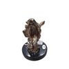 Image 3 : Rhino head "Gli Argenti" metal sculpture 5" tall