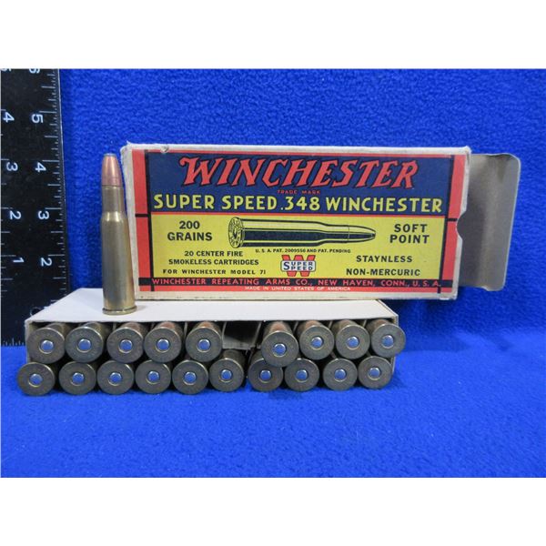 Collector Ammo - 348 Win. 200gr SP (Pick Up or Ship by UPS Only)