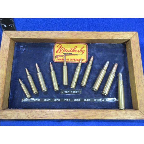 Weatherby Magnum Cartridge Board (Pick Up or Ship by UPS Only)