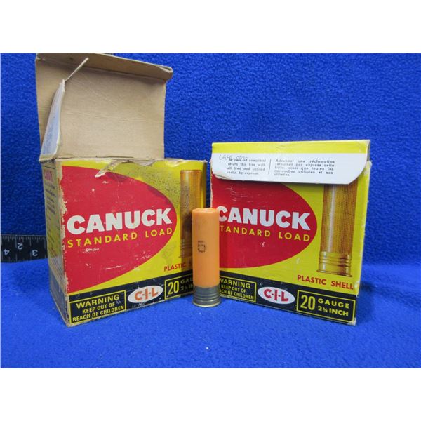 20 Ga. 2 3/4" Canuck Shotshells (Pick Up or Ship by UPS Only)