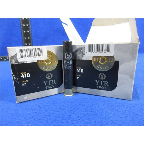 410 Ga. 3" 4 Shot YTR Troy Shotshells (Pick Up or Ship by UPS Only)