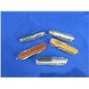 Image 1 : 5 Swiss Style Folding Pocket Knives