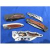 Image 1 : 5 Folding Lock Blade Knives