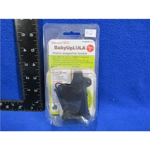 NEW - 22 LR to 380 ACP BabyUpLULA Pistol Magazine Loader