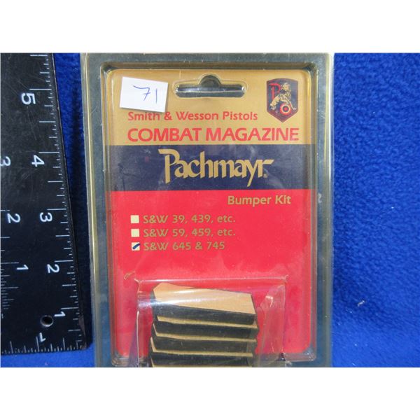 Pachmayr Combat Magazine Bumper Kit for S&W 645 & 745