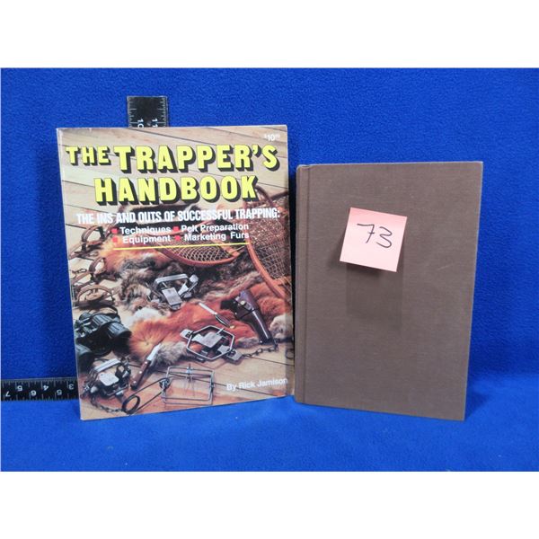 2 Books - The Trapper's Handbook, Hunter's Book of the Pronghorn Antelope