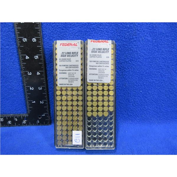 22 LR 40gr HV Copper-Plated Solid (Pick Up or Ship by UPS Only)