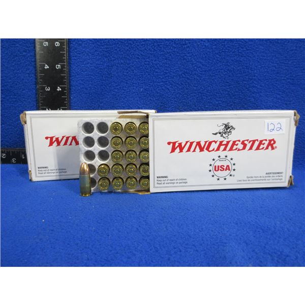 9MM Luger 115gr FMJ Winchester (Pick Up or Ship by UPS Only)